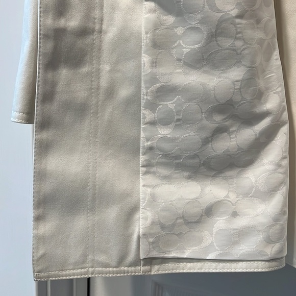 White Coach Coat - Picture 9 of 10